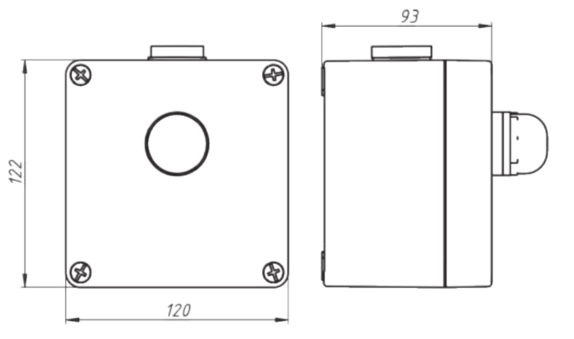 TERMBOX Ex 120SL размер